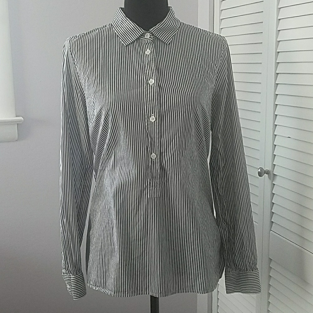 J.CREW strip shirt